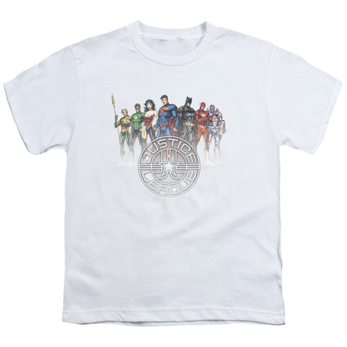 Justice League Circle Crest Youth/Toddler T-Shirt