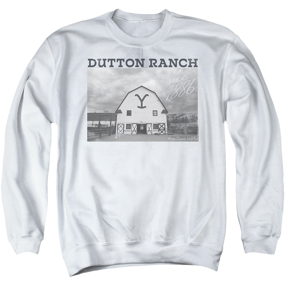 Yellowstone Dutton Ranch Barn Since 1886 Crewneck Sweatshirt