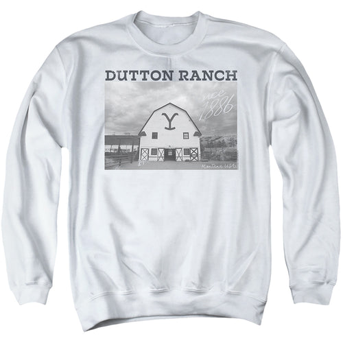 Yellowstone Dutton Ranch Barn Since 1886 Crewneck Sweatshirt