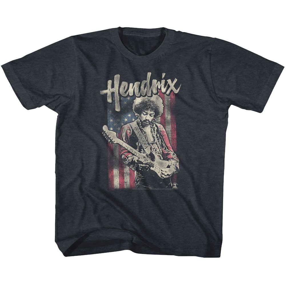 Jimi Hendrix Flag Hendrix Youth/Toddler T-Shirt