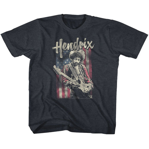 Jimi Hendrix Flag Hendrix Youth/Toddler T-Shirt