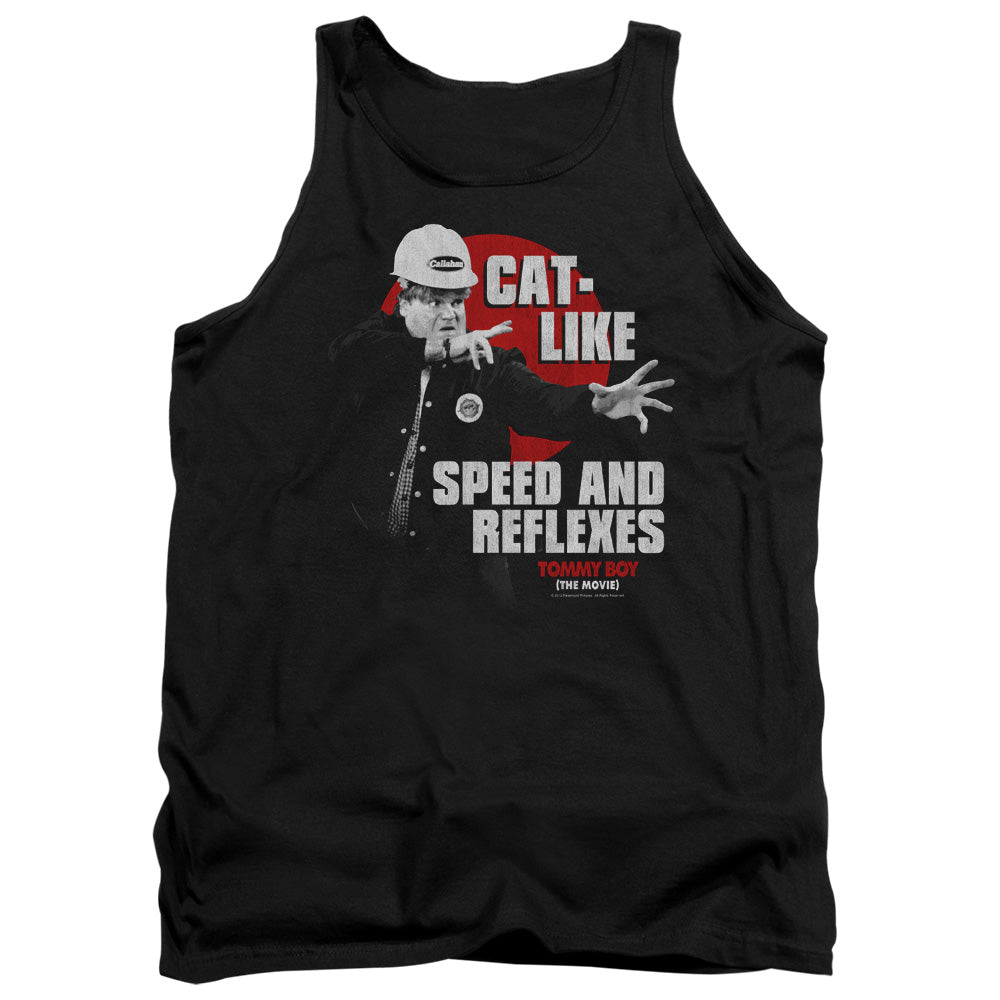 Tommy Boy Cat Like Speed and Reflexes Tank Top