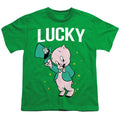 Looney Tunes Porky Pig St. Patrick'S Lucky Youth/Toddler T-Shirt