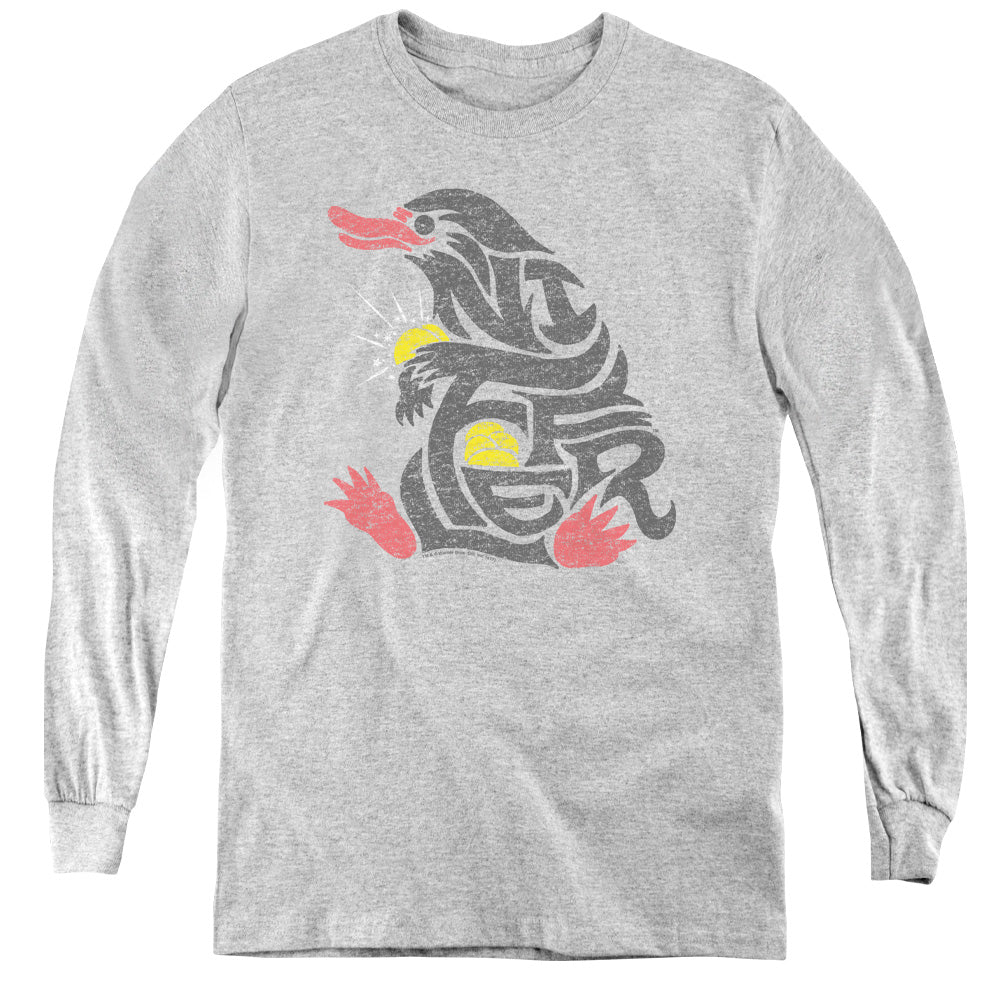 Fantastic Beasts Niffler Youth Long Sleeve T-Shirt