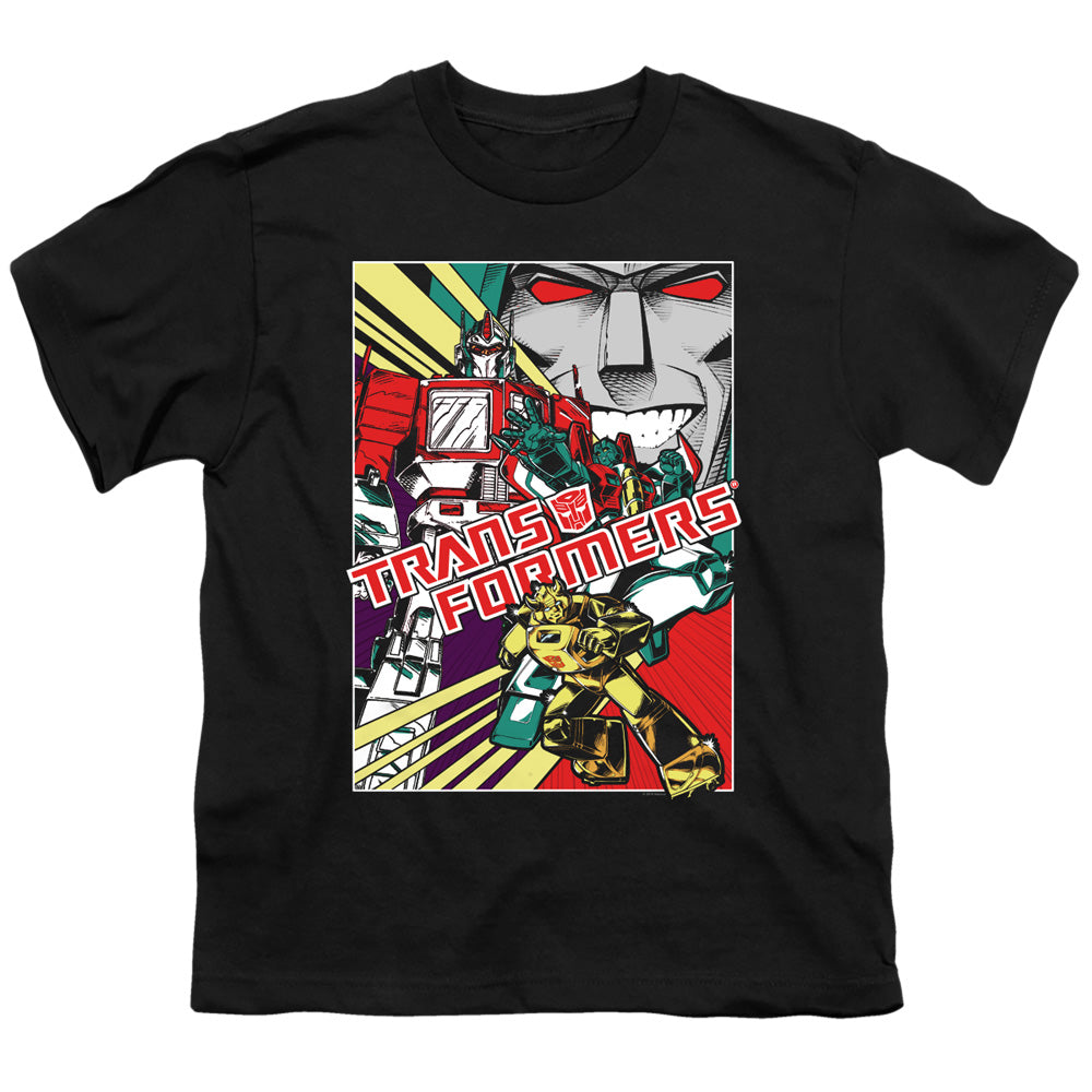 Transformers Comic Poster Youth/Toddler T-Shirt