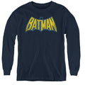DC Comics Classic Batman Logo Youth Long Sleeve T-Shirt