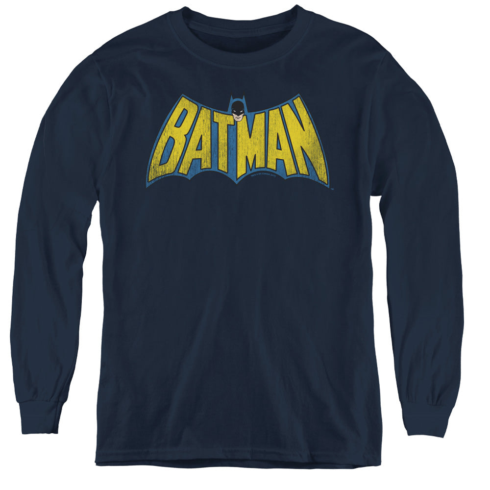 DC Comics Classic Batman Logo Youth Long Sleeve T-Shirt