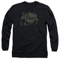 US Army Soldiers Silhouette Long Sleeve T-Shirt