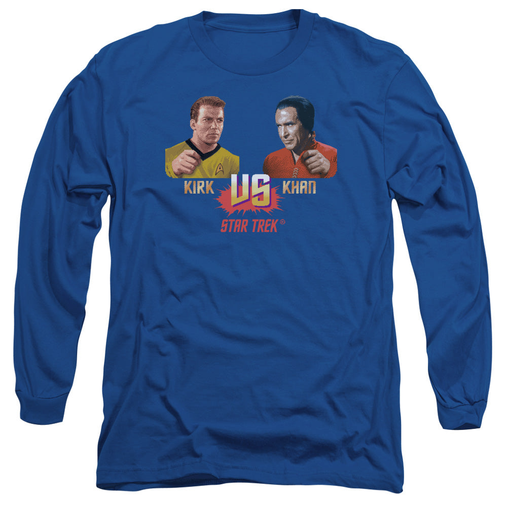 Star Trek Kirk vs Khan Long Sleeve T-Shirt