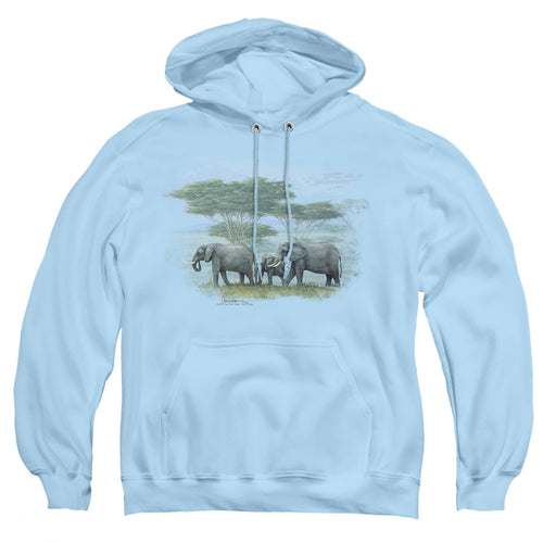 Wild Wings Heart of Africa Elephants Pullover Hoodie