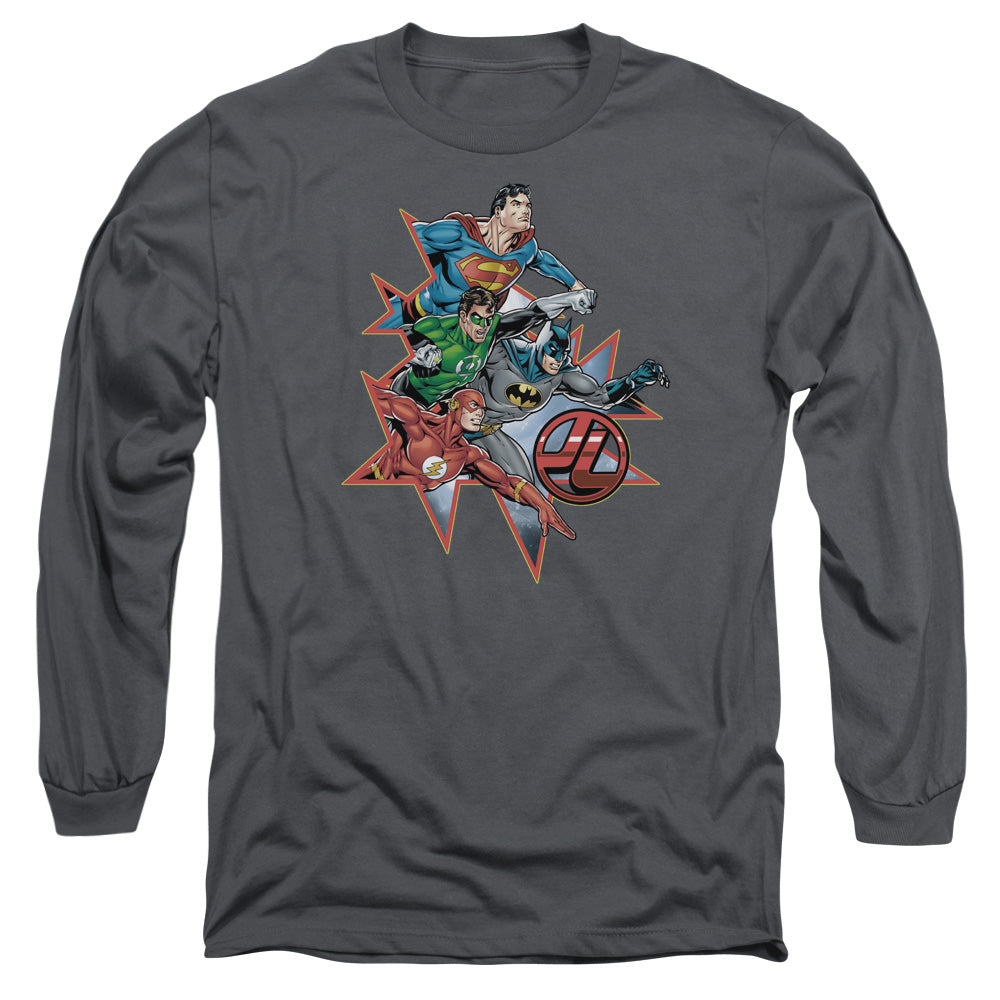 Justice League Starburst Long Sleeve T-Shirt
