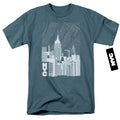 New York City Manhattan Monochrome Slate T-Shirt