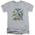 DC Comics Justice League Assemble V-Neck T-Shirt