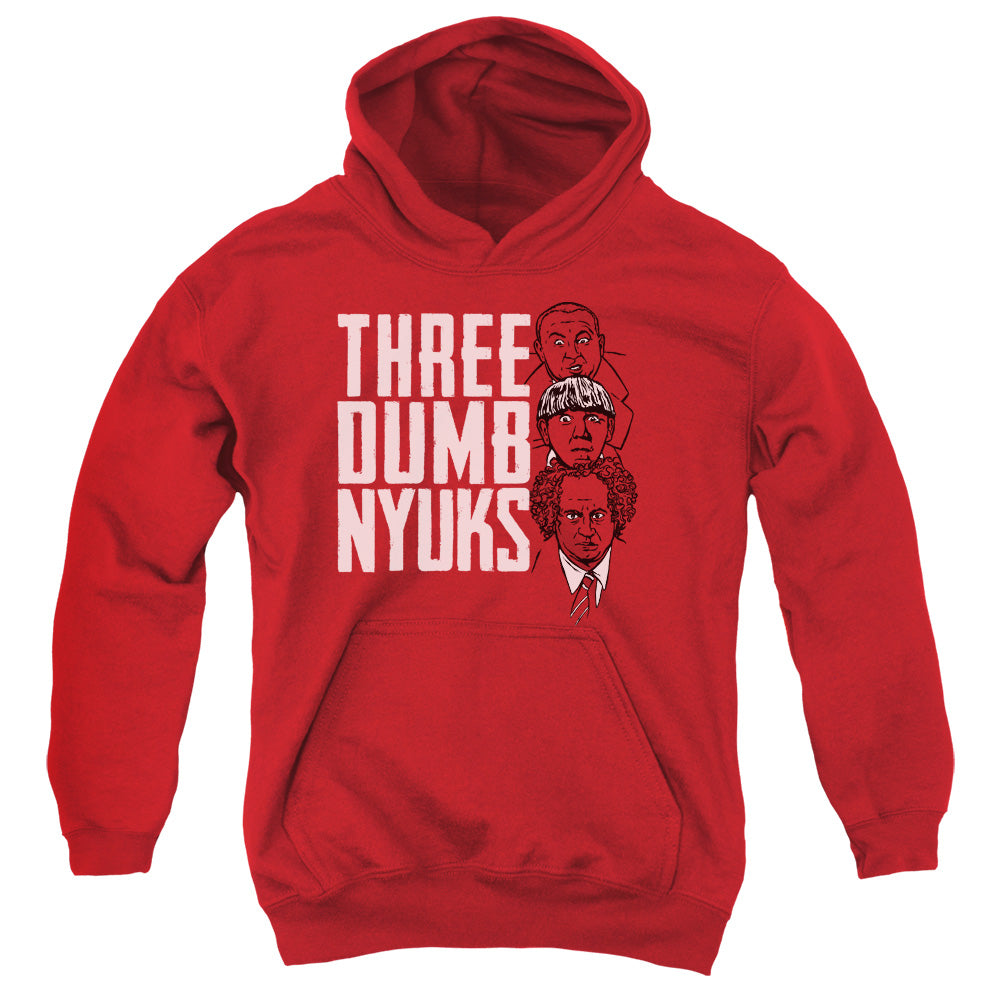 The Three Stooges Three Dumb Nyuks Youth Hoodie