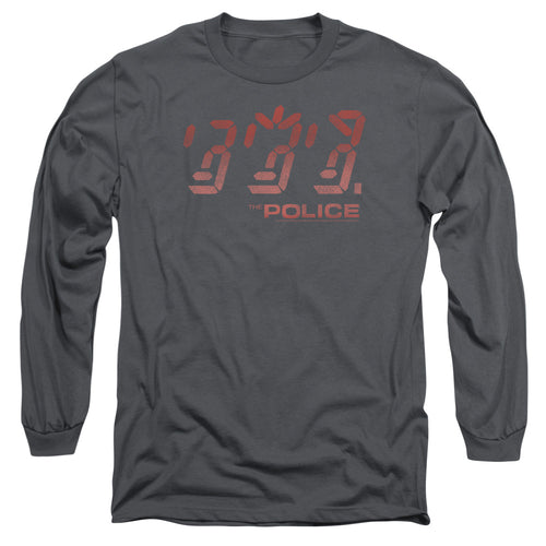 The Police Ghost in the Machine Faces Long Sleeve T-Shirt
