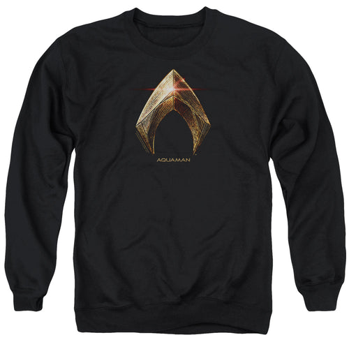 Justice League Aquaman Logo Crewneck Sweatshirt