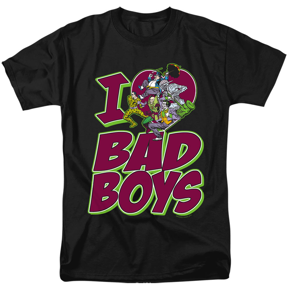 DC Comics I Heart Bad Boys T-Shirt