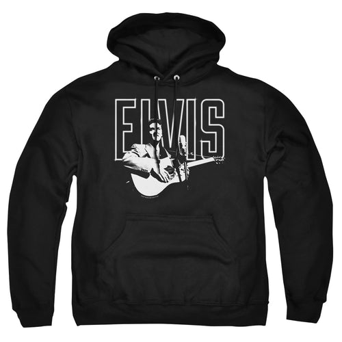 Elvis Presley White Glow Pullover Hoodie