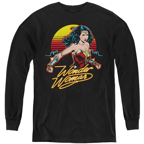 Wonder Woman 1984 Skyline Youth Long Sleeve T-Shirt