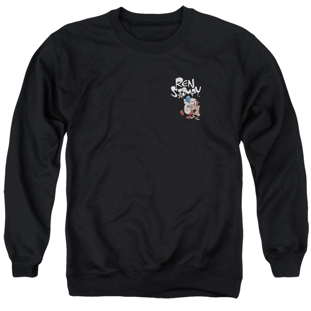 Ren and Stimpy Small Logo Crewneck Sweatshirt