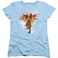 Avatar: The Last Airbender Flower And Fish Aang Womens T-Shirt