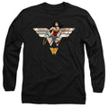 Wonder Woman WW 80th Collage Logo Long Sleeve T-Shirt
