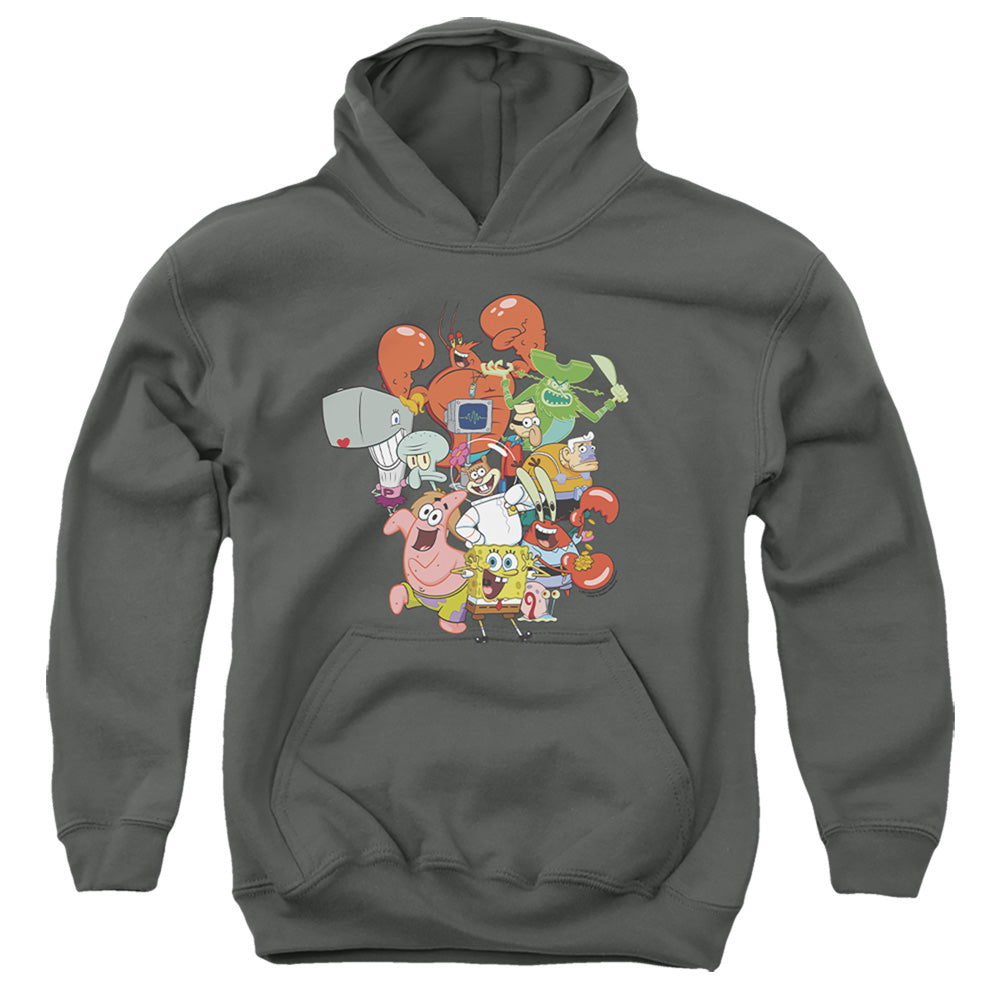 Spongebob Squarepants The Whole Gang Youth Hoodie