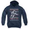 NASA Astronaut Ugly Christmas Youth Hoodie