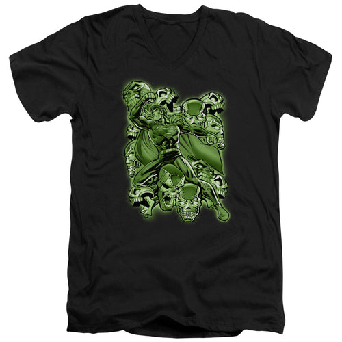 Superman Metallo Mayhem V-Neck T-Shirt