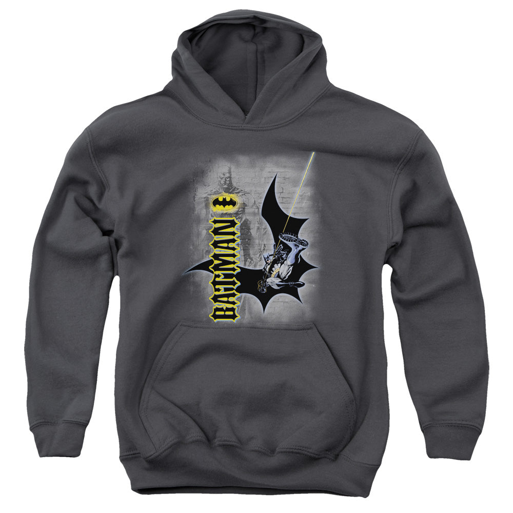 Batman Swing Into Action Youth Hoodie
