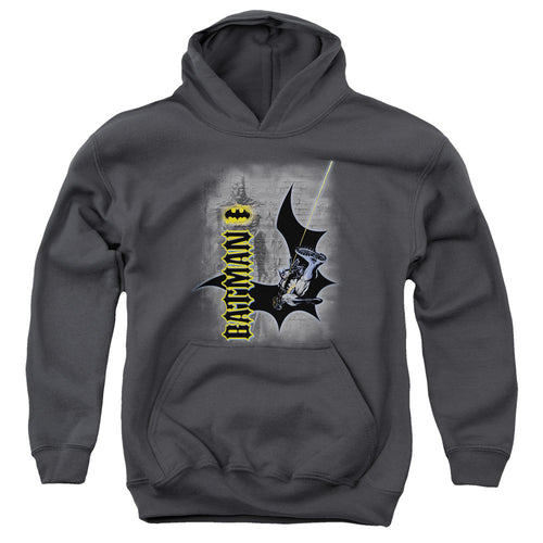 Batman Swing Into Action Youth Hoodie