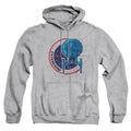 Star Trek Enterprise Patch Grey Pullover Hoodie