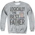 Star Trek Logically the Best Father Crewneck Sweatshirt