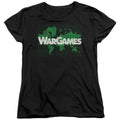 WarGames World Map Logo Womens T-Shirt