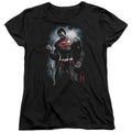 Superman Light of the Sun Womens T-Shirt