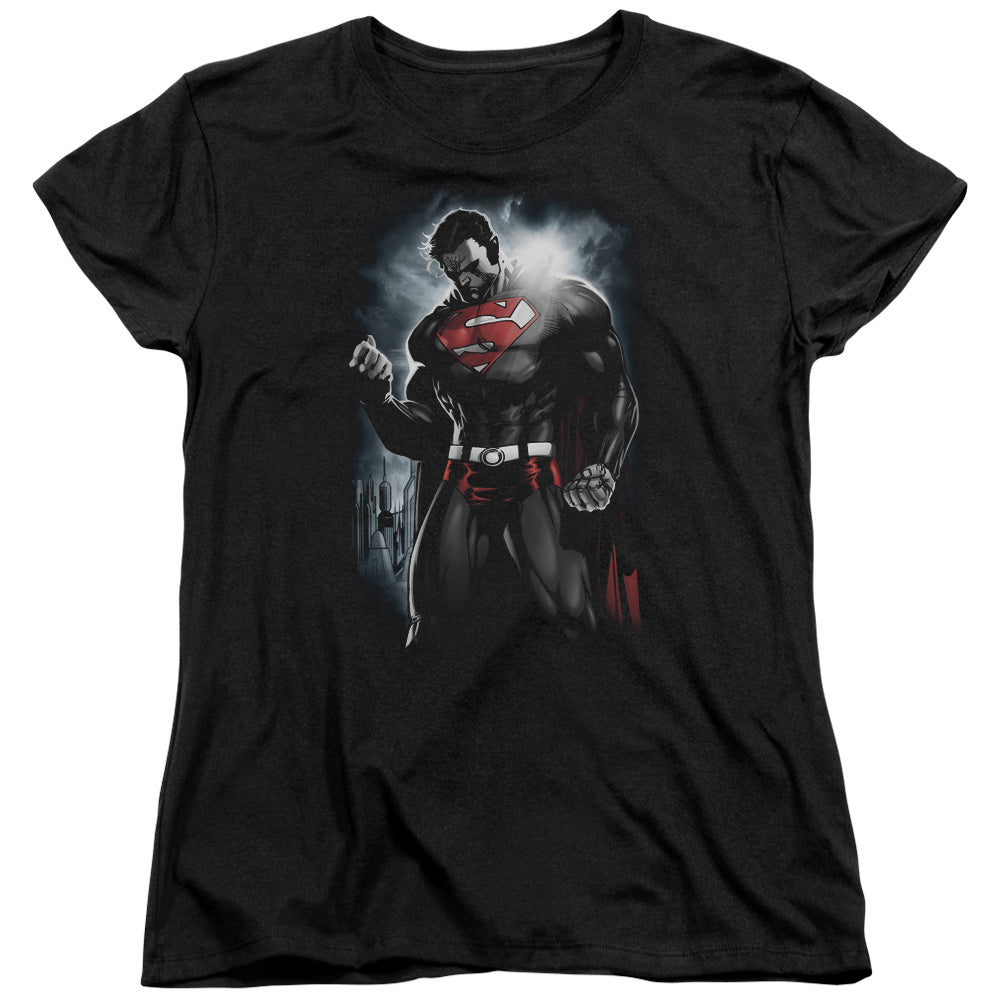 Superman Light of the Sun Womens T-Shirt