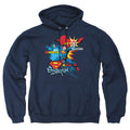 Superman Abilities Pullover Hoodie