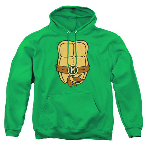 Teenage Mutant Ninja Turtles Michelangelo Chest Pullover Hoodie
