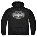 Batman Steel Wall Shield Pullover Hoodie