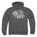 The Princess Bride Not a Witch Charcoal Pullover Hoodie