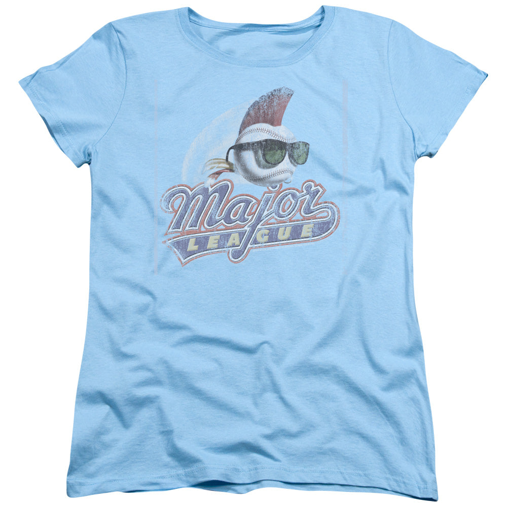 Major League Distressed Logo Womens T-Shirt