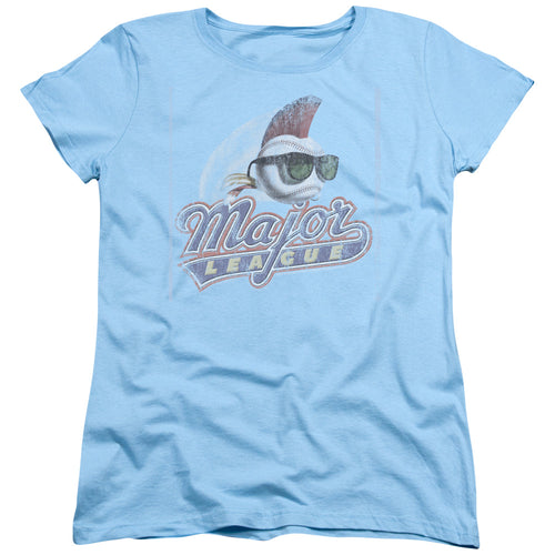 Major League Distressed Logo Womens T-Shirt