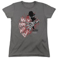 A Nightmare on Elm Street Now I'm Playing With Power Womens T-Shirt
