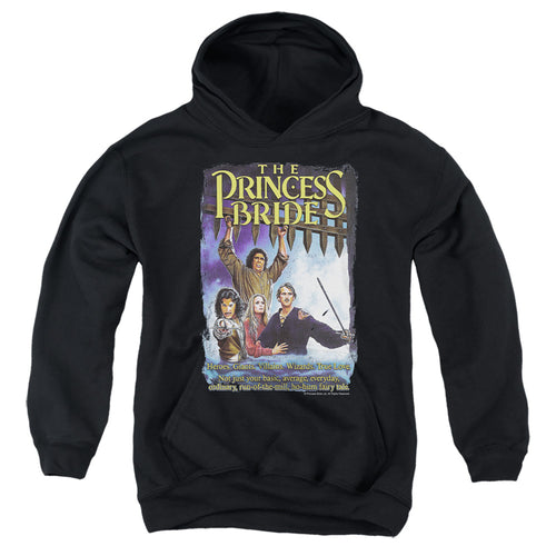 The Princess Bride Alt Poster Black Youth Hoodie