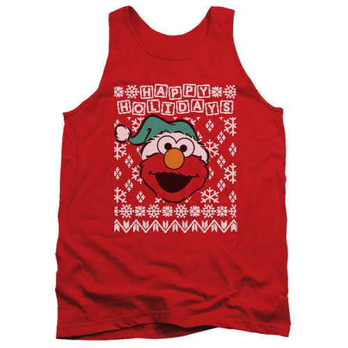 Sesame Street Elmo Ugly Christmas Tank Top