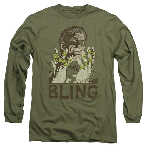 Green Lantern Bling Bling Long Sleeve T-Shirt