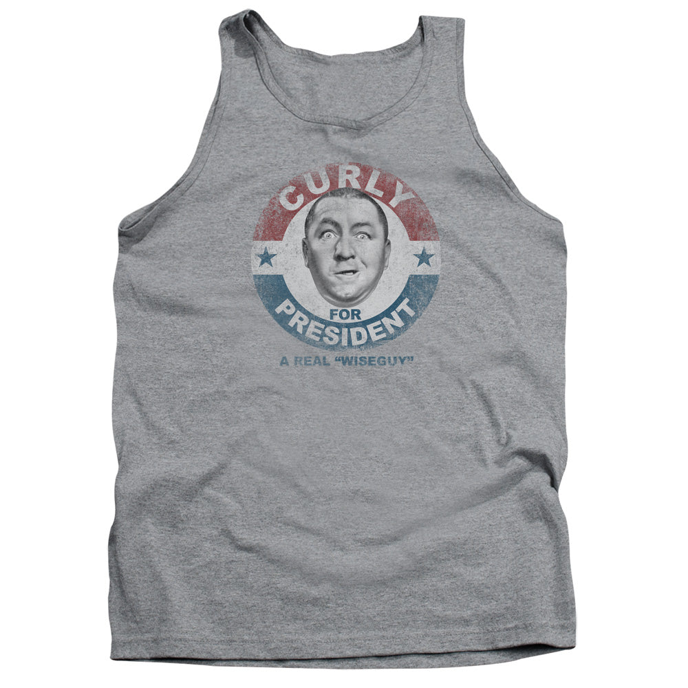 The Three Stooges Curly for President Wiseguy Tank Top