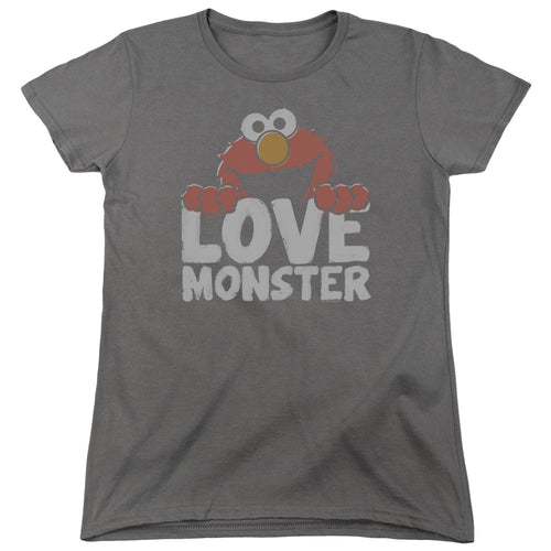 Sesame Street Love Monster Womens T-Shirt