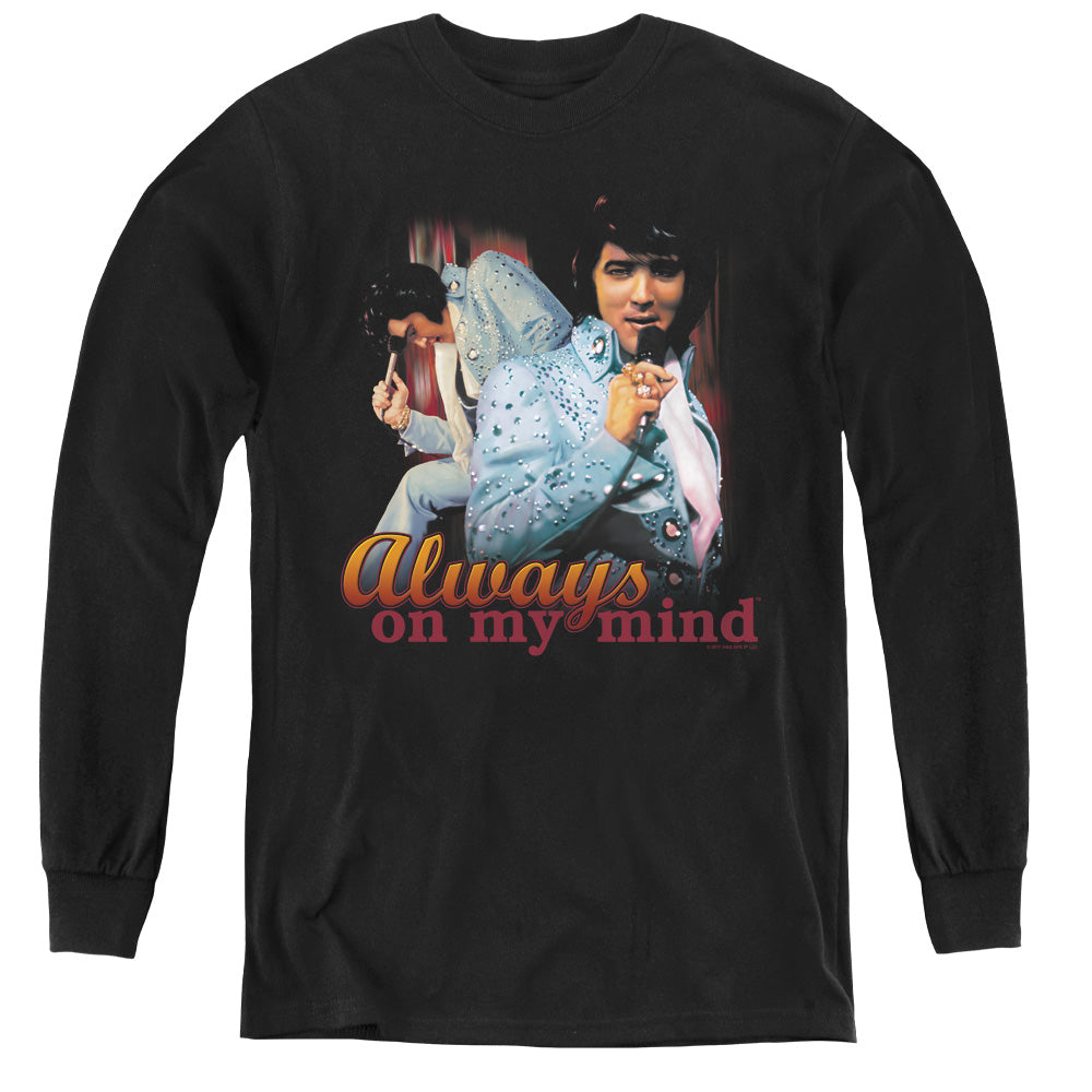 Elvis Presley Always On My Mind Youth Long Sleeve T-Shirt