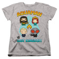 Aquaman Character Lineup Womens T-Shirt